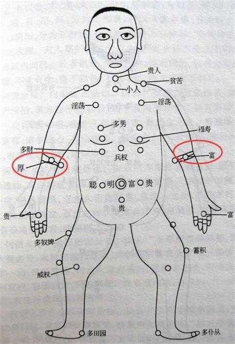 手臂上有痣|超全！身体30种痣相全解(图)